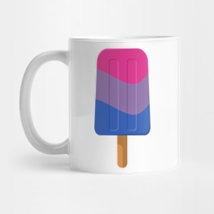 Bisexual Pride Flag Colored Ice Pop Mug